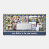 Blue Yellow Mosaic Tile Pattern 12 Photos Best Dad Schreibtischunterlage (Tastatur & Maus)