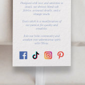 Blue & Yellow Original Buttons Star Handmade Love Geschenkanhänger