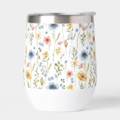 Blue Yellow Pink Floral Wildflower (Links)