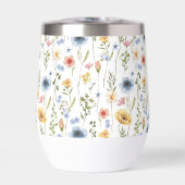 Blue Yellow Pink Floral Wildflower (Vorderseite)