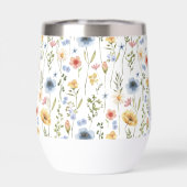 Blue Yellow Pink Floral Wildflower (Rückseite)