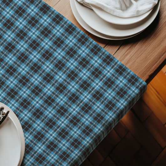 Blue Yellow Runner - nachdenkliche Familiengeschen Großer Tischläufer