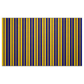 Blue Yellow Stylish Stripes Pattern Design  Stoff (Fat Quarter (45,7 x 55,9 cm))