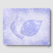 Blue & Yellow Tree of Life Gästebuch (Rückseite)