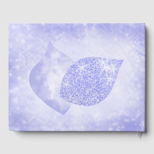 Blue & Yellow Tree of Life Gästebuch (Rückseite)