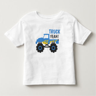 Blue Yellow Truck Yeah Boys Shirt