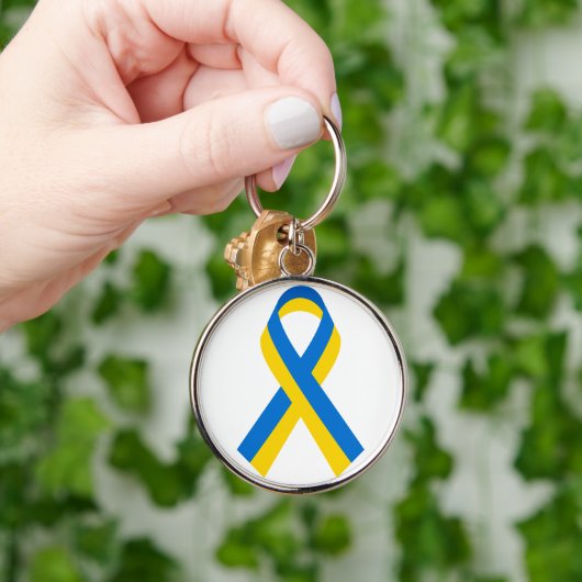 BLUE & YELLOW URKAN RIBBBON SCHLÜSSELANHÄNGER (Hand)