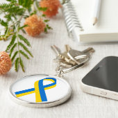 BLUE & YELLOW URKAN RIBBBON SCHLÜSSELANHÄNGER (Seite)