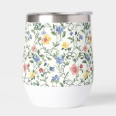 Blue Yellow Watercolor Wildflower (Links)