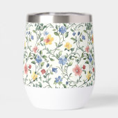 Blue Yellow Watercolor Wildflower (Rückseite)