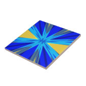 Blue Yellow Winter Weihnachten Weihnachten Weihnac Fliese (Seite)