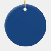 Blue Yin Yang Lotus Ornament (Hinten)