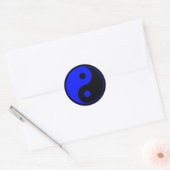 Blue Yin Yang Sticker (Umschlag)