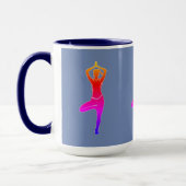 Blue Yoga Tasse (Links)