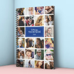 Blue Your Fotos Insta Collage 2025 Planer<br><div class="desc">Foto installiert Collage Blue 2025 Planer mit 22 Fotos Ihrer Familie und Freunde,  Ihrem Namen und dem Jahr.</div>
