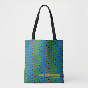 Blue ZAMBIA FLAG Isaiah Christliche Schrift Tasche