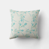 Blue Zebra Baby Kinderzimmer Pillow Kissen (Rückseite)