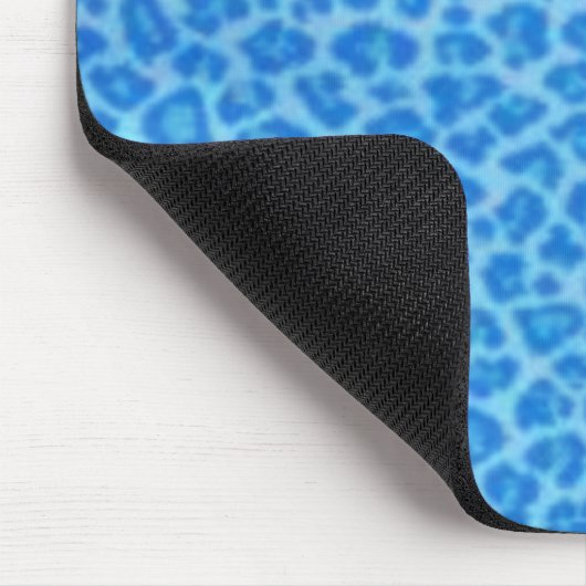 Blue Zebra Mouse Pad Mousepad (Ecke)