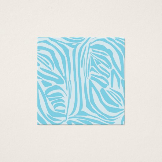 Blue Zebra Pattern (Vorderseite)