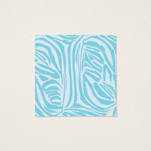 Blue Zebra Pattern (Rückseite)