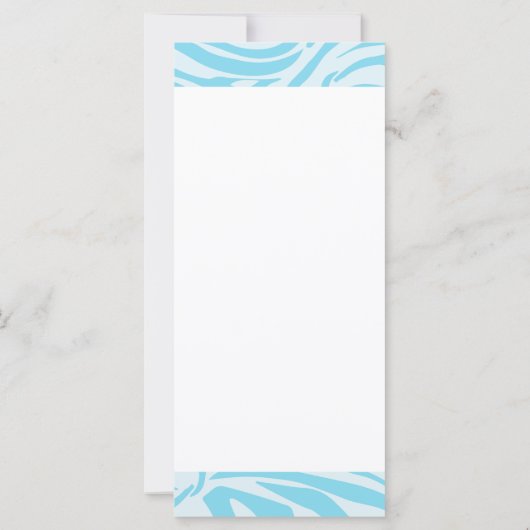 Blue Zebra Pattern (Rückseite)