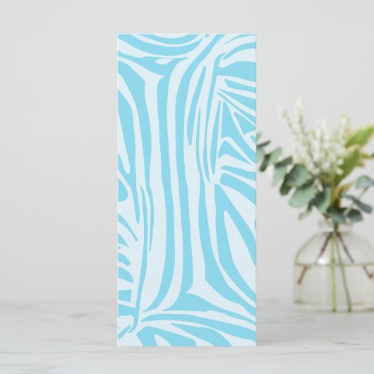 Blue Zebra Pattern (Stehend Vorderseite)