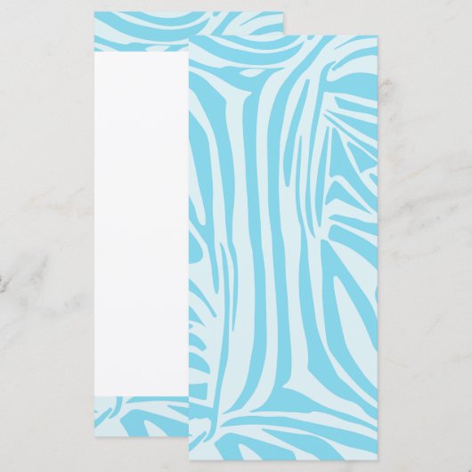 Blue Zebra Pattern (Vorne/Hinten)