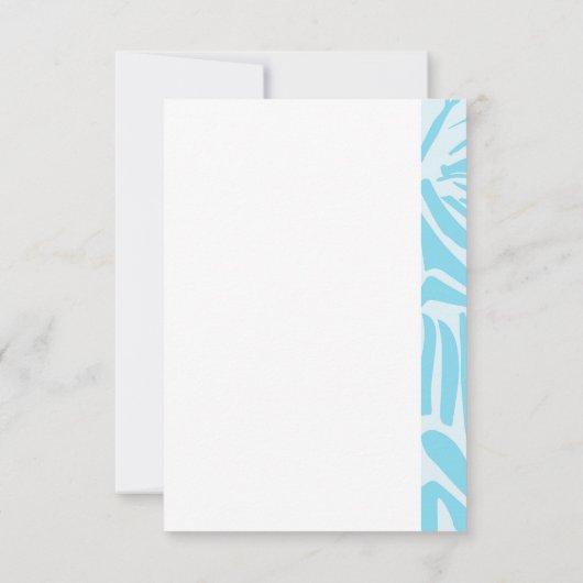Blue Zebra Pattern (Rückseite)