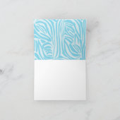 Blue Zebra Pattern (Innenseite)