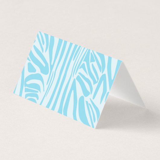 Blue Zebra Pattern (Rückseite)