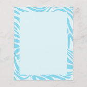 Blue Zebra Pattern (Rückseite)