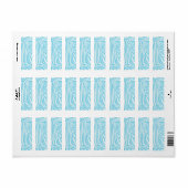 Blue Zebra Pattern (Vorne)