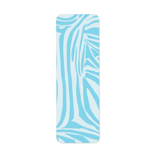 Blue Zebra Pattern (Vorne)