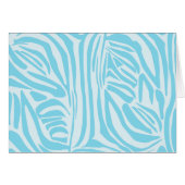 Blue Zebra Pattern (Vorderseite (Horizontal))
