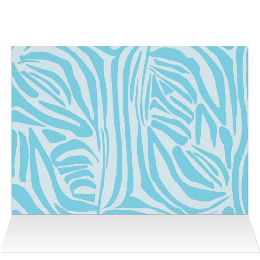Blue Zebra Pattern (Innenansicht Horizontal (Oben))