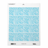 Blue Zebra Pattern (Vorne)