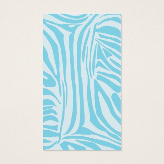 Blue Zebra Pattern (Rückseite)