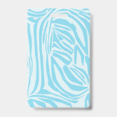 Blue Zebra Pattern Ausweis (Rückseite)