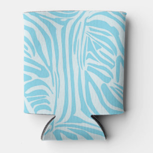 Blue Zebra Pattern Dosenkühler