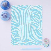 Blue Zebra Pattern Flyer (Einzeln)