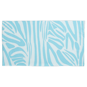 Blue Zebra Pattern Kissenbezug