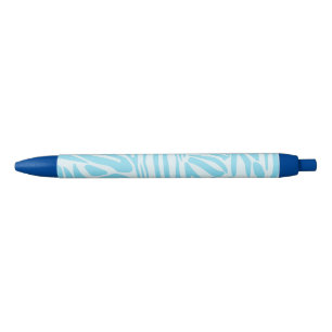 Blue Zebra Pattern Kugelschreiber