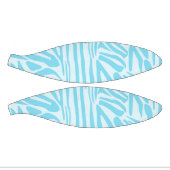 Blue Zebra Pattern Mini Basketball (Panele)