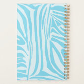 Blue Zebra Pattern Planer (Rückseite)