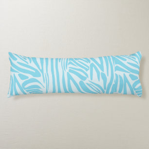 Blue Zebra Pattern Seitenschläferkissen