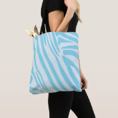 Blue Zebra Pattern Tasche (Von Nahem)