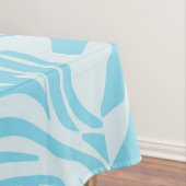 Blue Zebra Pattern Tischdecke (Beispiel)