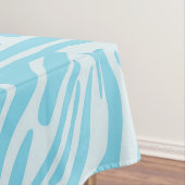 Blue Zebra Pattern Tischdecke (Beispiel)
