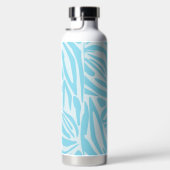 Blue Zebra Pattern Trinkflasche (Rechts)