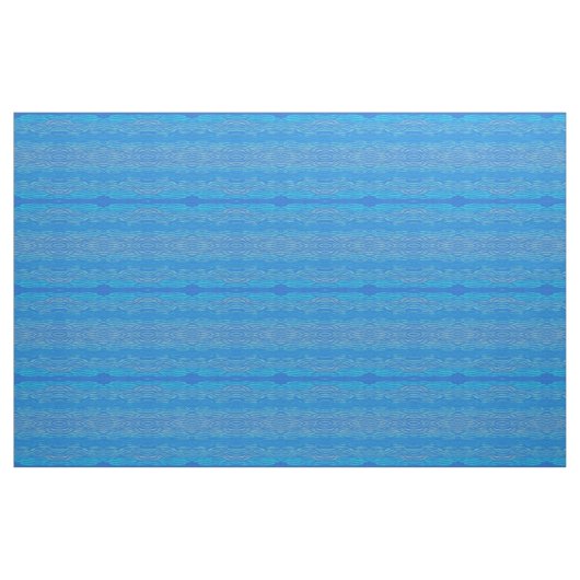 Blue Zebra Stripe Stoff (Yard (91,4 cm))